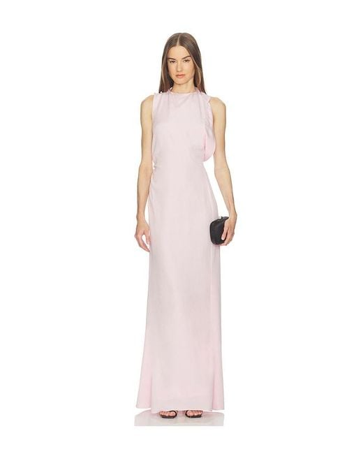SRG Pink Karina Silk Gown