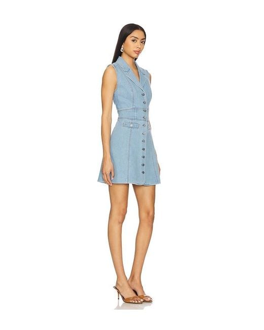 PAIGE Blue Vida Dress