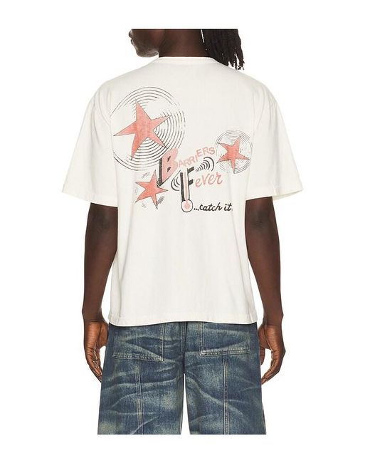 Barriers Worldwide Gray Fever Tee for men