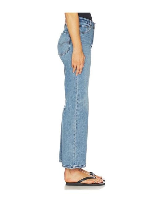Levi's Blue Loose Boot