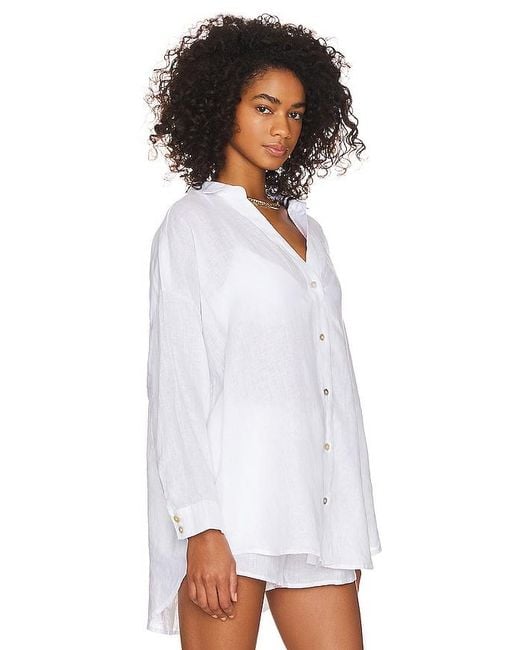 LSPACE White Rio Tunic