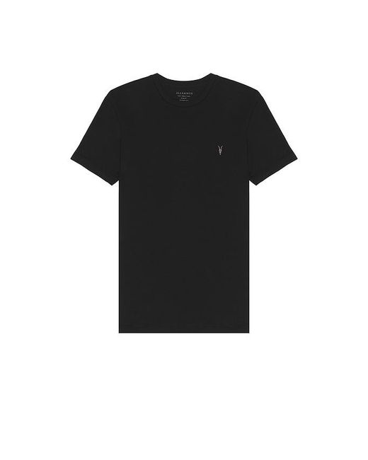 AllSaints Black Tonic Crew 3 Pack Tees for men