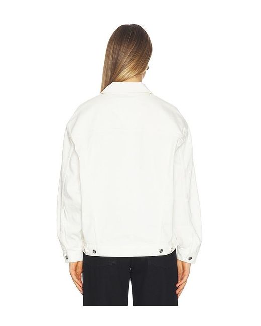 Anine Bing White Rory Jacket