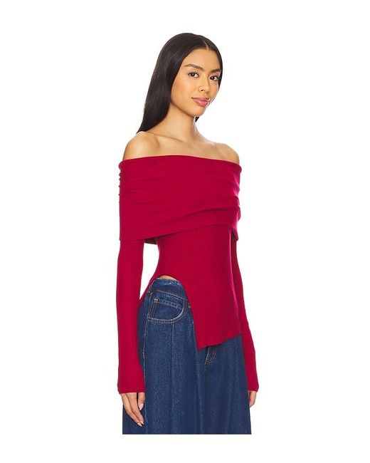 Lovers + Friends Dex トップ Red