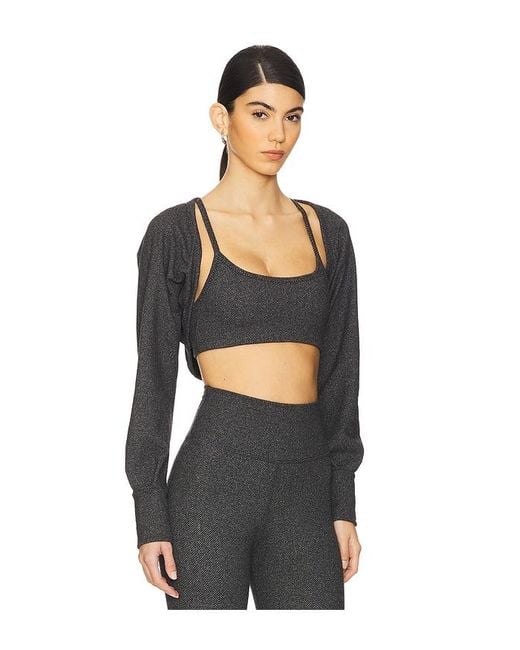 Strut-this Black Shrug