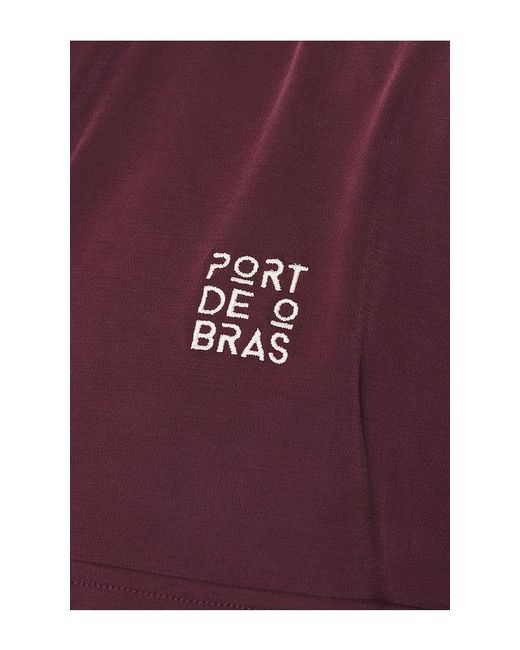 PORT DE BRAS Purple Lola Sweater