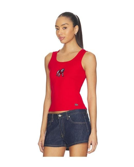Hype and Vice Red University Of Georgia Mvp Tank Top
