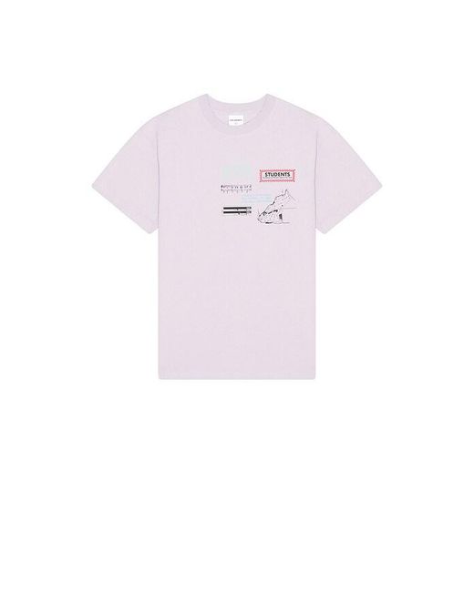 Students Golf White Golf Theory Short Sleeve T-Shirt for men