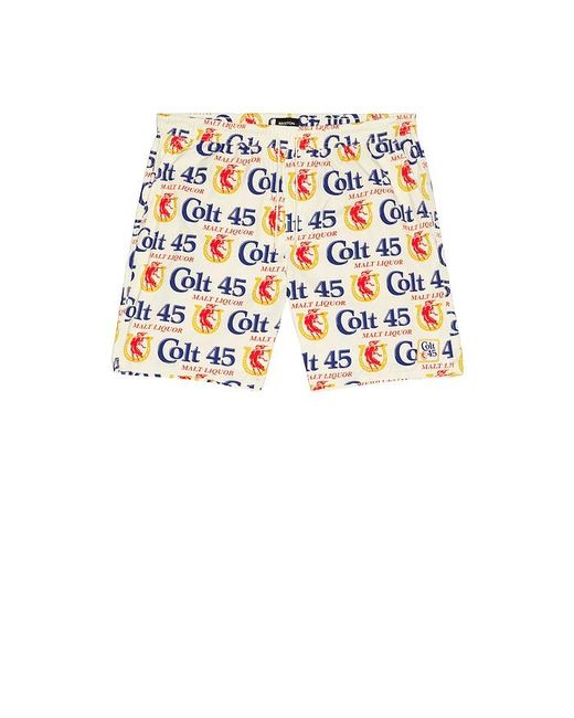 Brixton Black X Colt 45 7 Everyday Stretch Hybrid Short for men