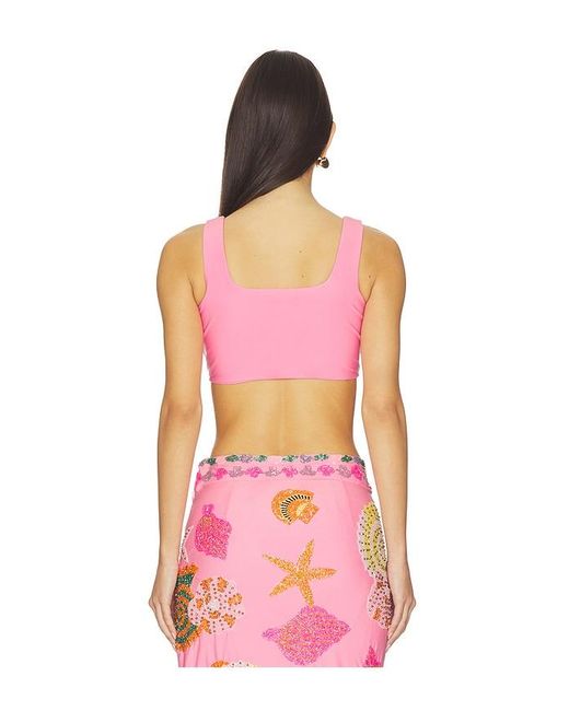 Oceanus Pink New York Top