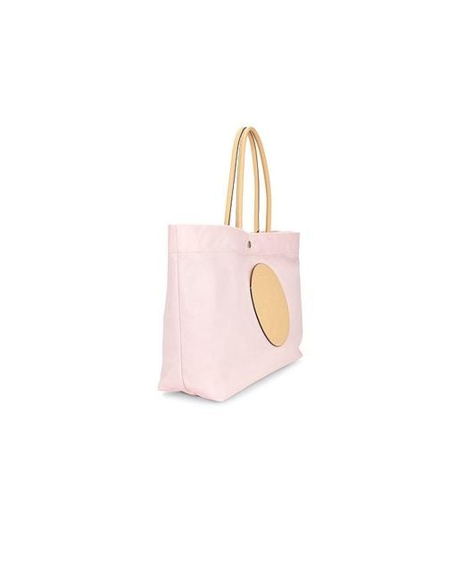 Tory Burch Pink Ella Twist Tote