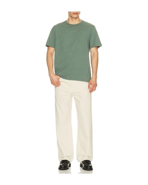 Vince Green Garment Dye Short Sleeve Tee for men