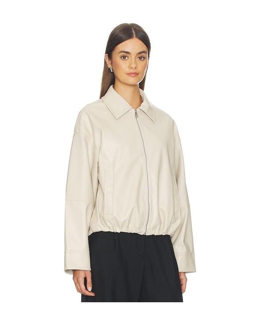 Apparis Natural Ada Sans Leather Jacket