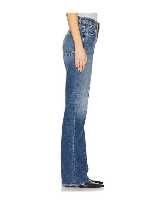 GRLFRND Blue Melanie High Rise Boot Cut