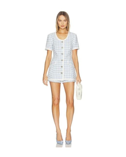 Maude Club Blue Bianca Shorts