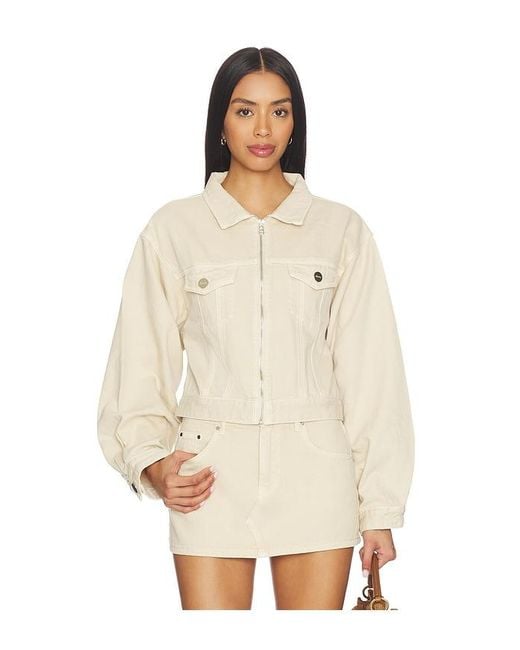 SNDY'S Natural Cole Denim Jacket