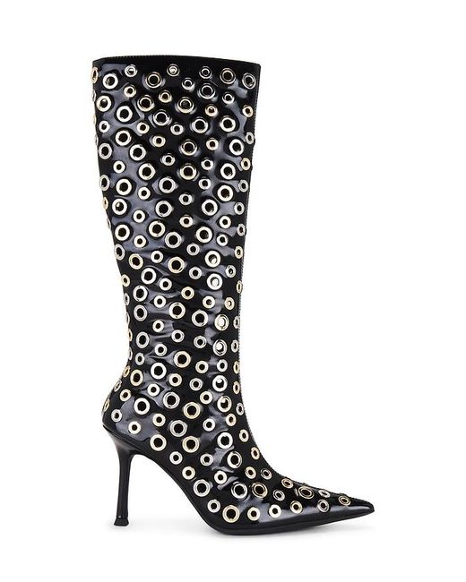 Jeffrey Campbell Black Holey Boot
