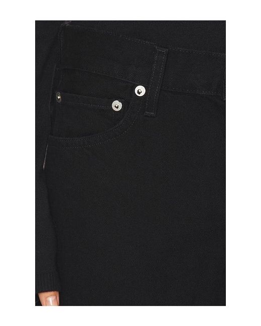 Agolde Black Low Rise Loose Jeans
