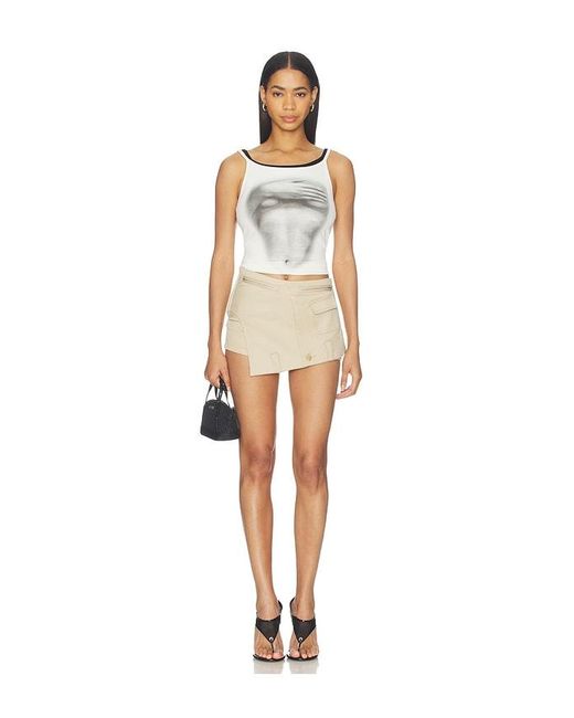 MARRKNULL Natural Printed Camisole