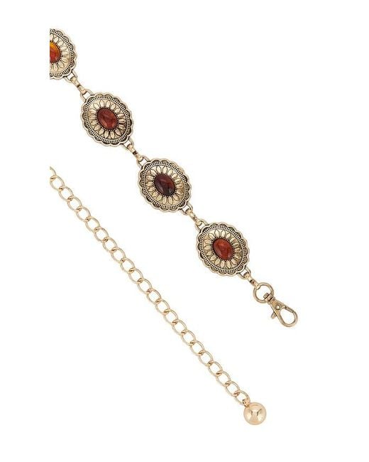 Lovers + Friends Metallic Briseis Belt