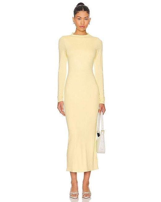 AFRM Natural Juniper Dress