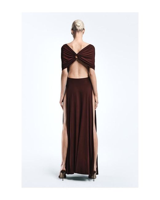 REVOLVE LOS ANGELES Brown Konstantin Gown