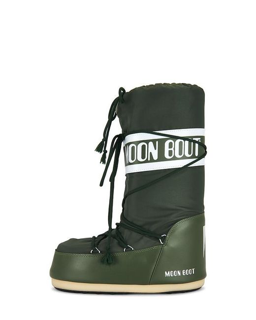 Moon Boot Green Icon Nylon Boot for men