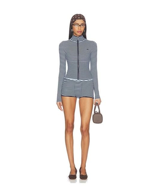 Miaou Blue Emilia Short