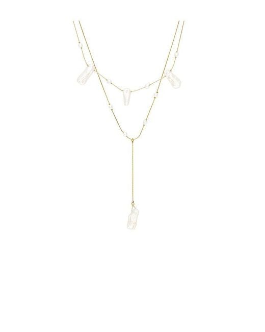 BRACHA White Pearl Bay Necklace