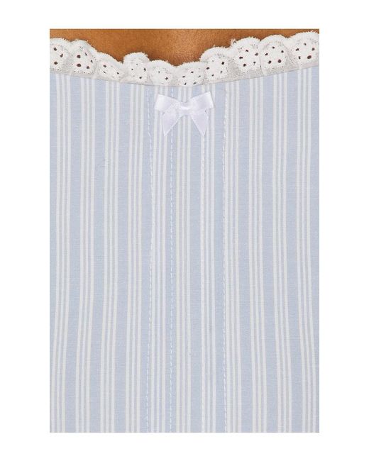 MAJORELLE White Danica Top