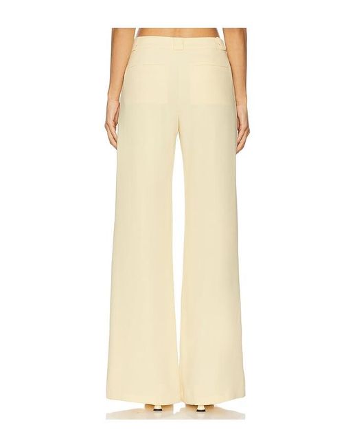 Amanda Uprichard Natural Saddler Pants