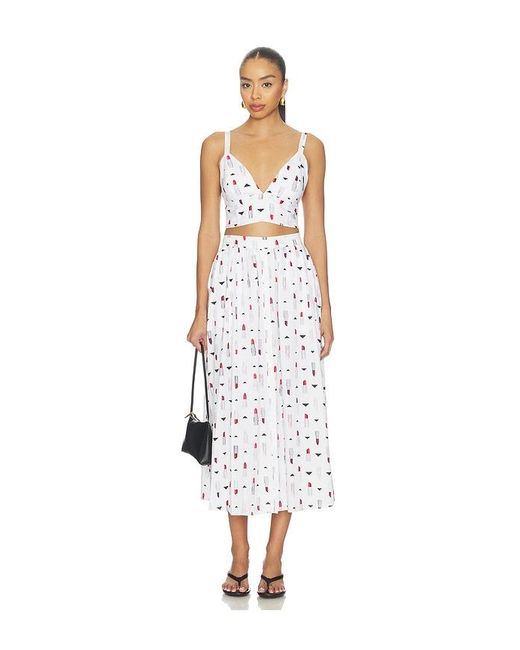 L'Agence White Bustier Kaori
