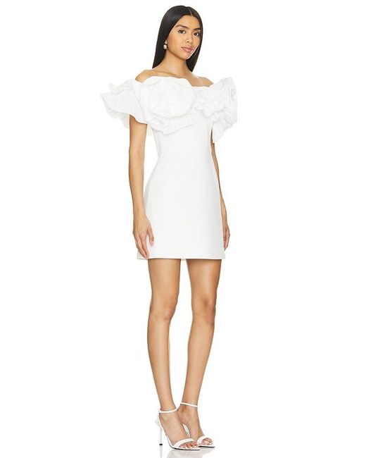Rebecca Vallance White Tessa Mini Dress