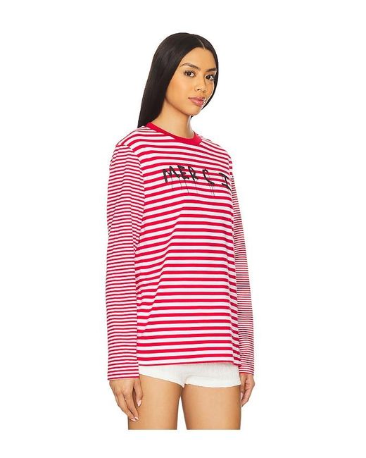Être Cécile Red Langarmshirt