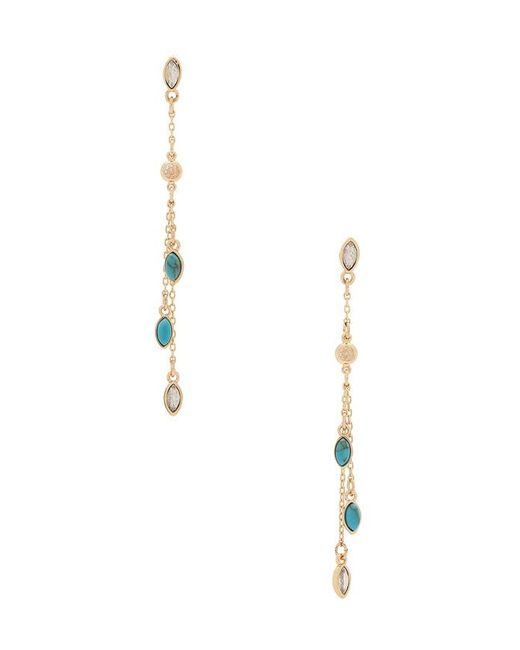 Ettika Multicolor Cascade Earrings