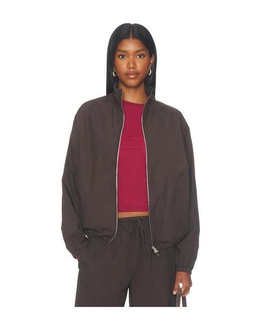 Leset Brown Kyoto Windbreaker