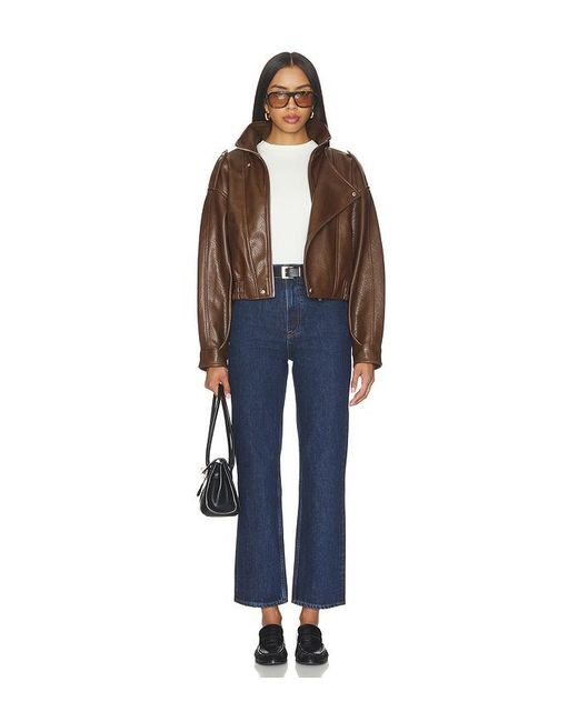 Blank NYC Blue Moto Jacket