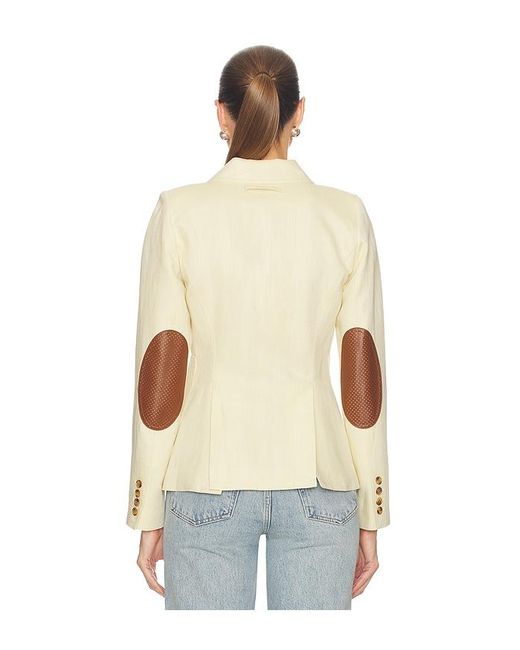Smythe Natural Patch Pocket Duchess Blazer