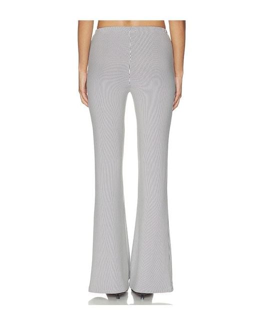 superdown White Libbie Bootcut Pant