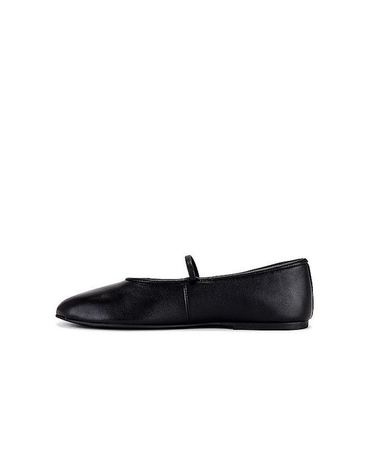 Tony Bianco Black Martinez Flat