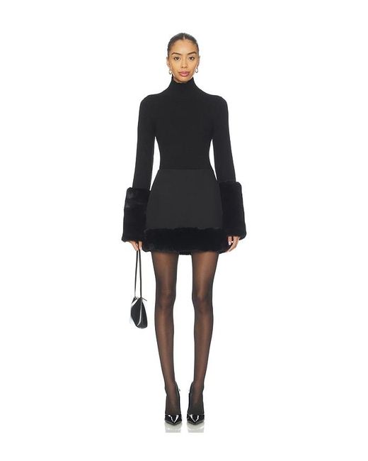 Apparis Black Meadow Skirt