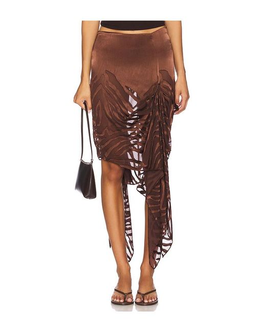 Falda The Amren En Color Chocolate Talla (También En M, S, Xl, Xs, Xxs) Nbd de color Multicolor