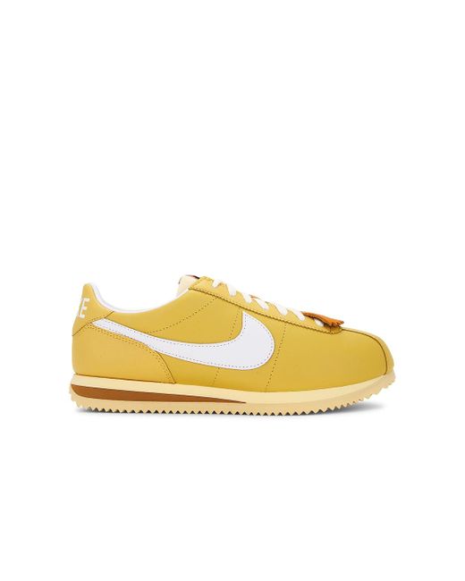 nike cortez mens yellow