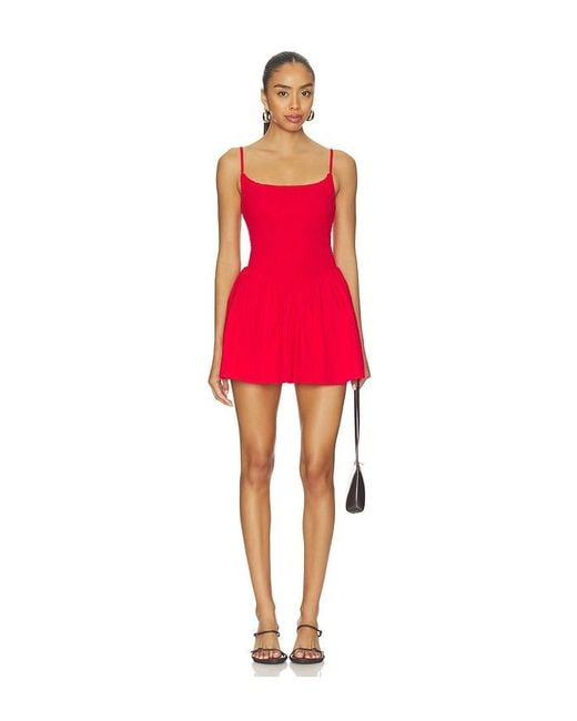 MORE TO COME Red Calia Mini Dress