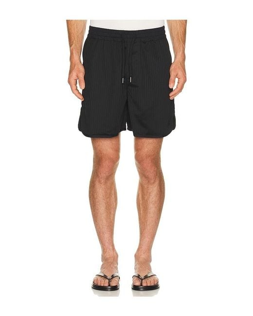 Filling Pieces Black Resort Mesh Short for men