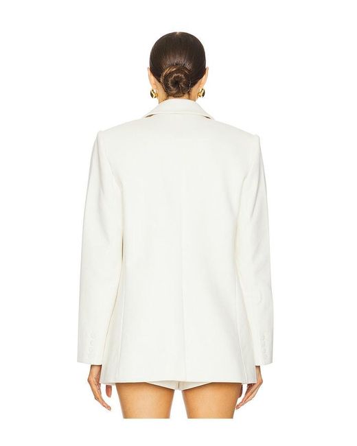 Acadia Blazer En Color Crema Talla En SER.O.YA de color White