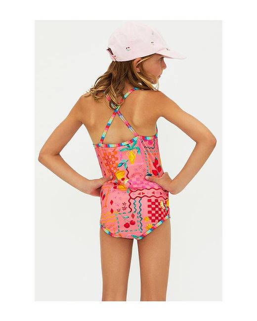 Beach Riot Red Little Julia One Piece