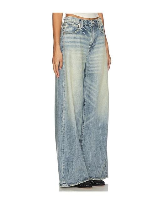 GRLFRND Blue Luna Mid Rise Baggy Jeans