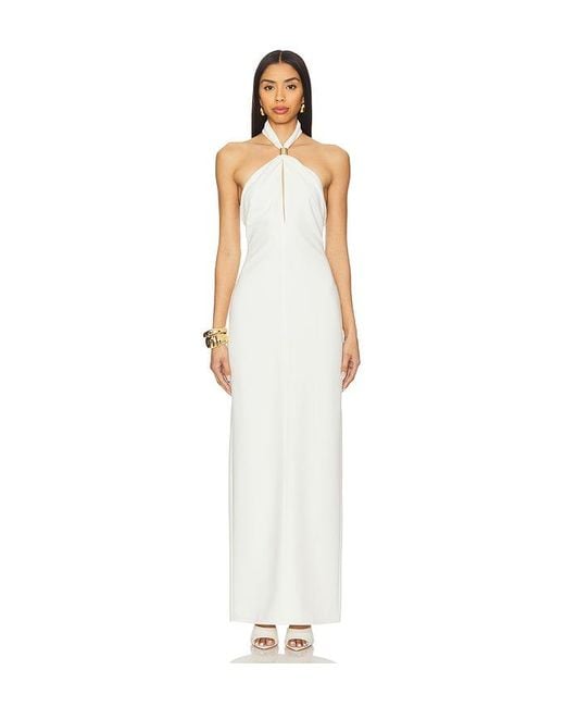 House of Harlow 1960 Women's White X Revolve Reese Maxi Dress