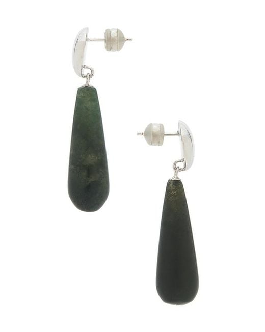 Shashi White Sage Drop Earring